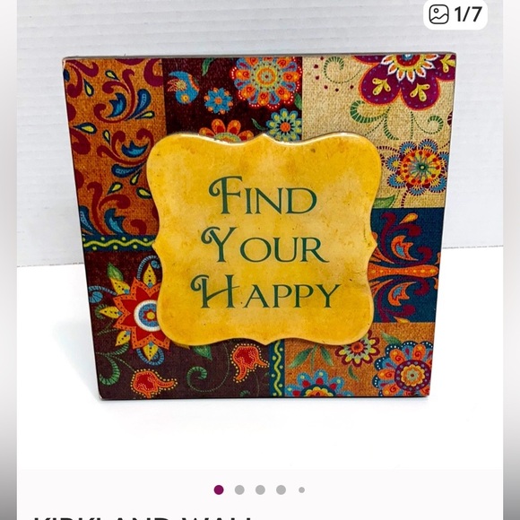 KIRKLAND WALL or DESK PLAQUE - Picture 8 of 8